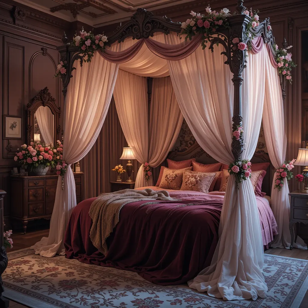 Luxurious Canopy Bed