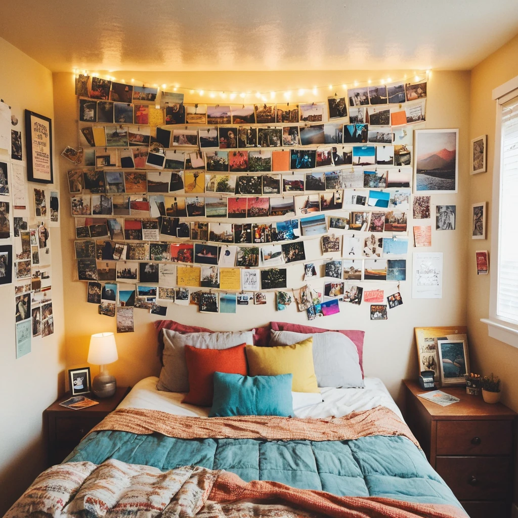 Memory Wall or Photo Collage