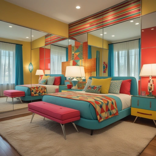 Mirrored Accent Wall