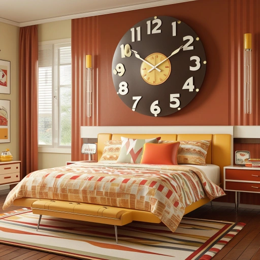 Retro-Inspired Wall Clocks