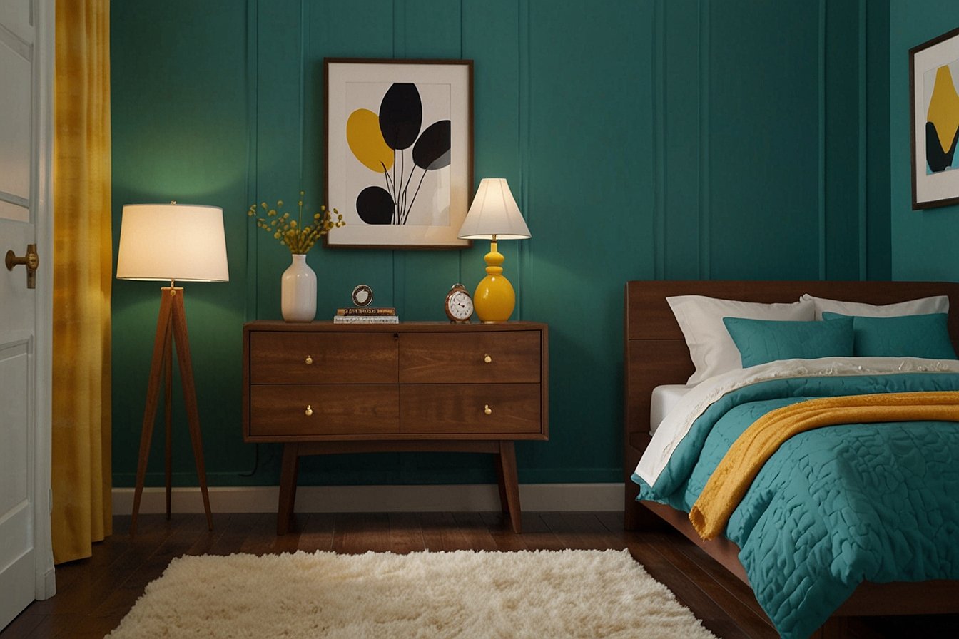 Retro-Style Bedside Table