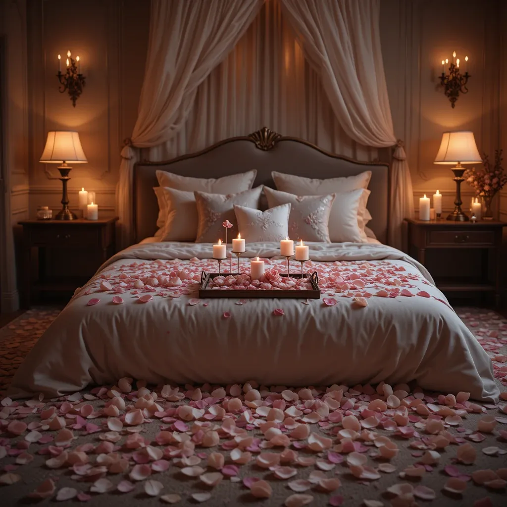 Rose Petal Decor