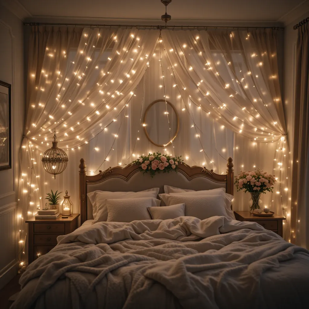 String Lights for Subtle Glow