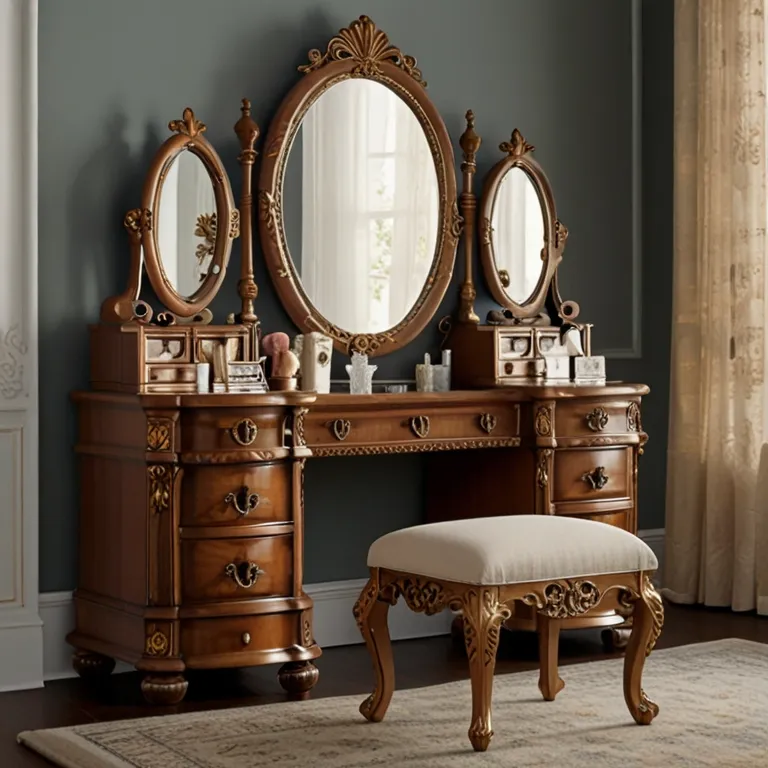 Victorian Vanity Set