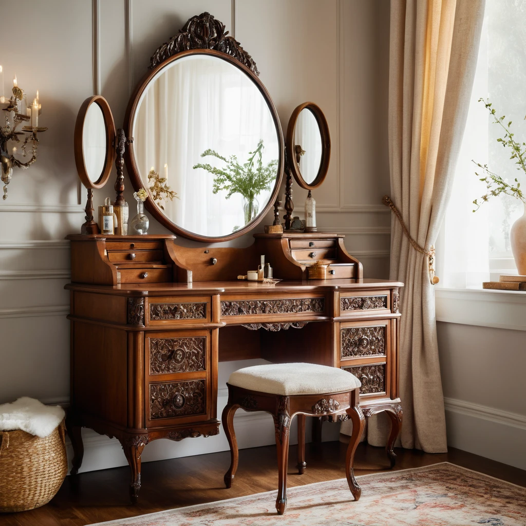 Vintage Vanity Table