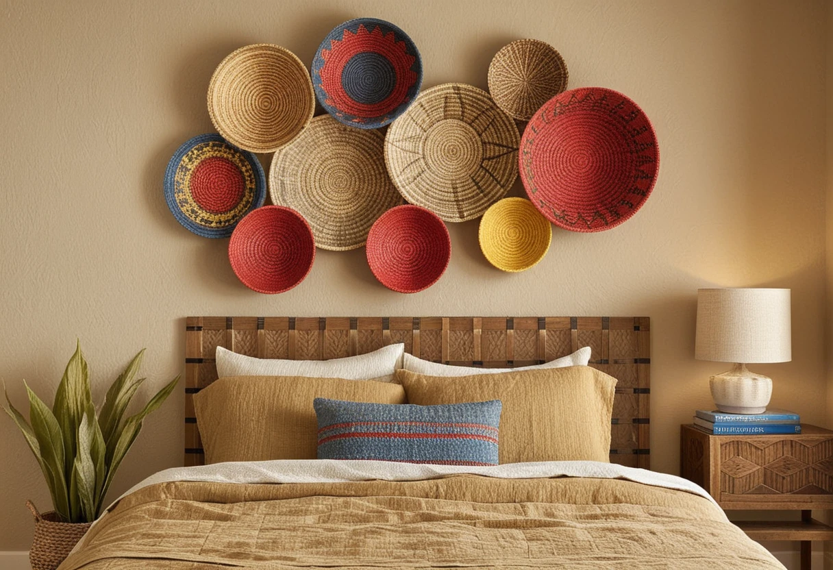 Woven Basket Display