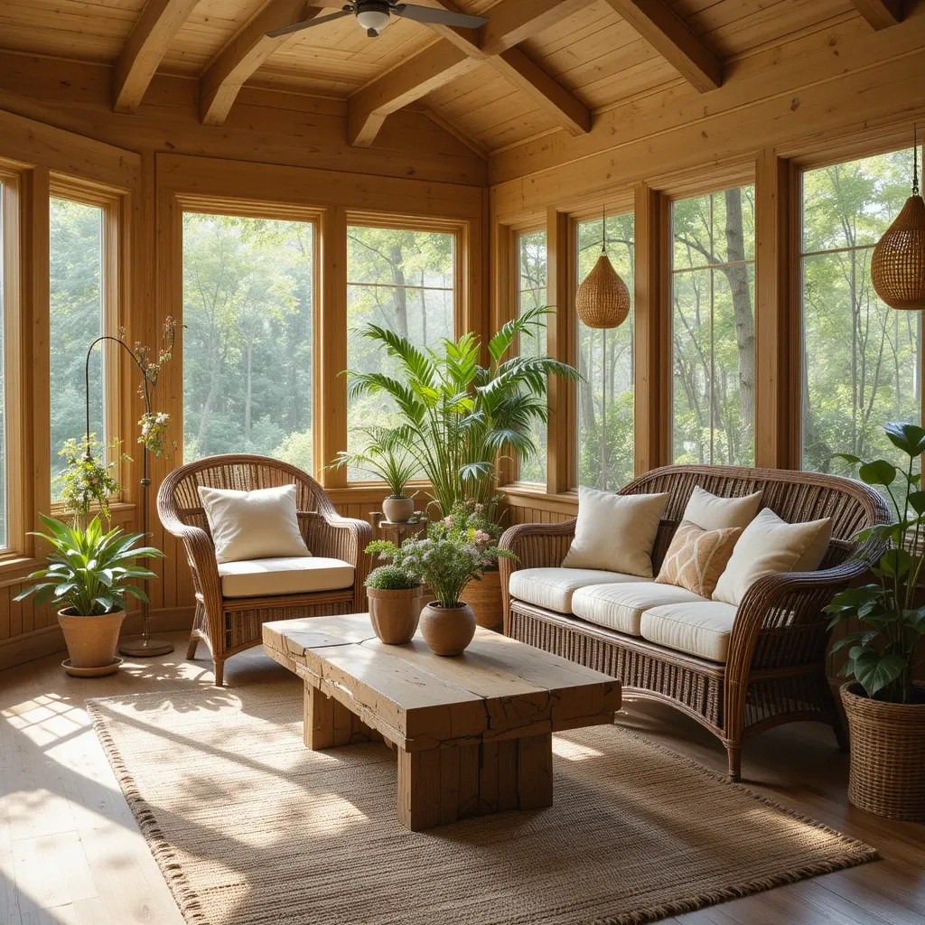 Add Natural Wood Furniture