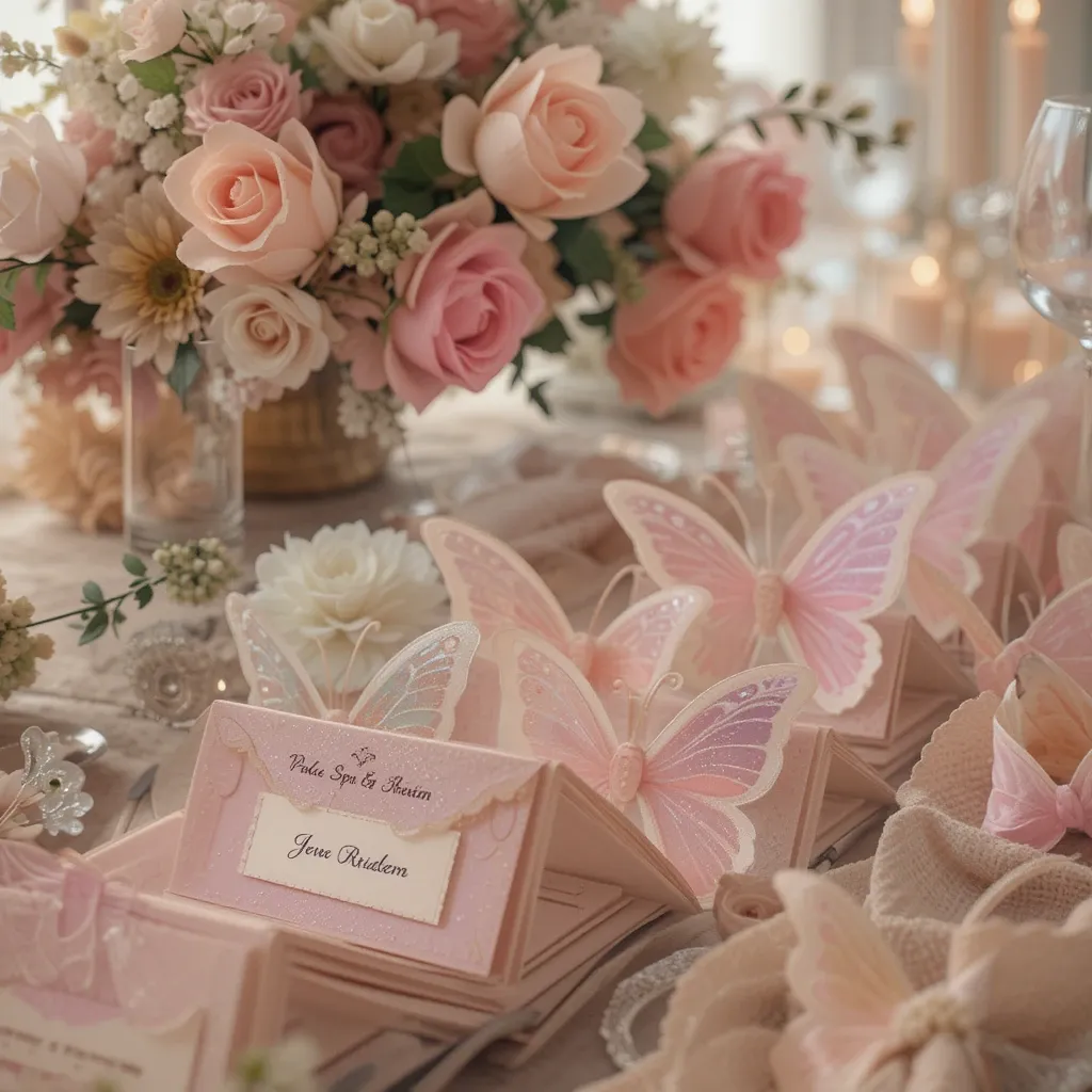 Butterfly Escort Cards