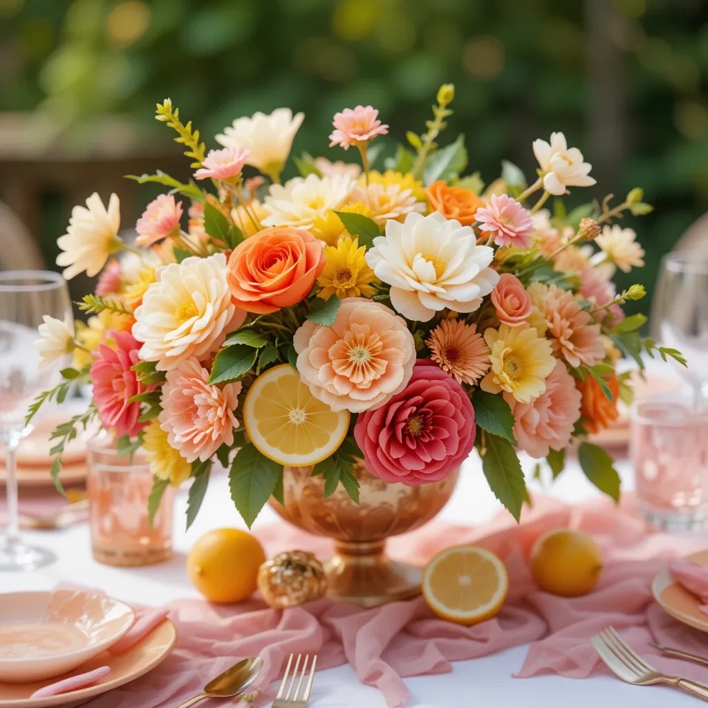 Citrus-Inspired Decor