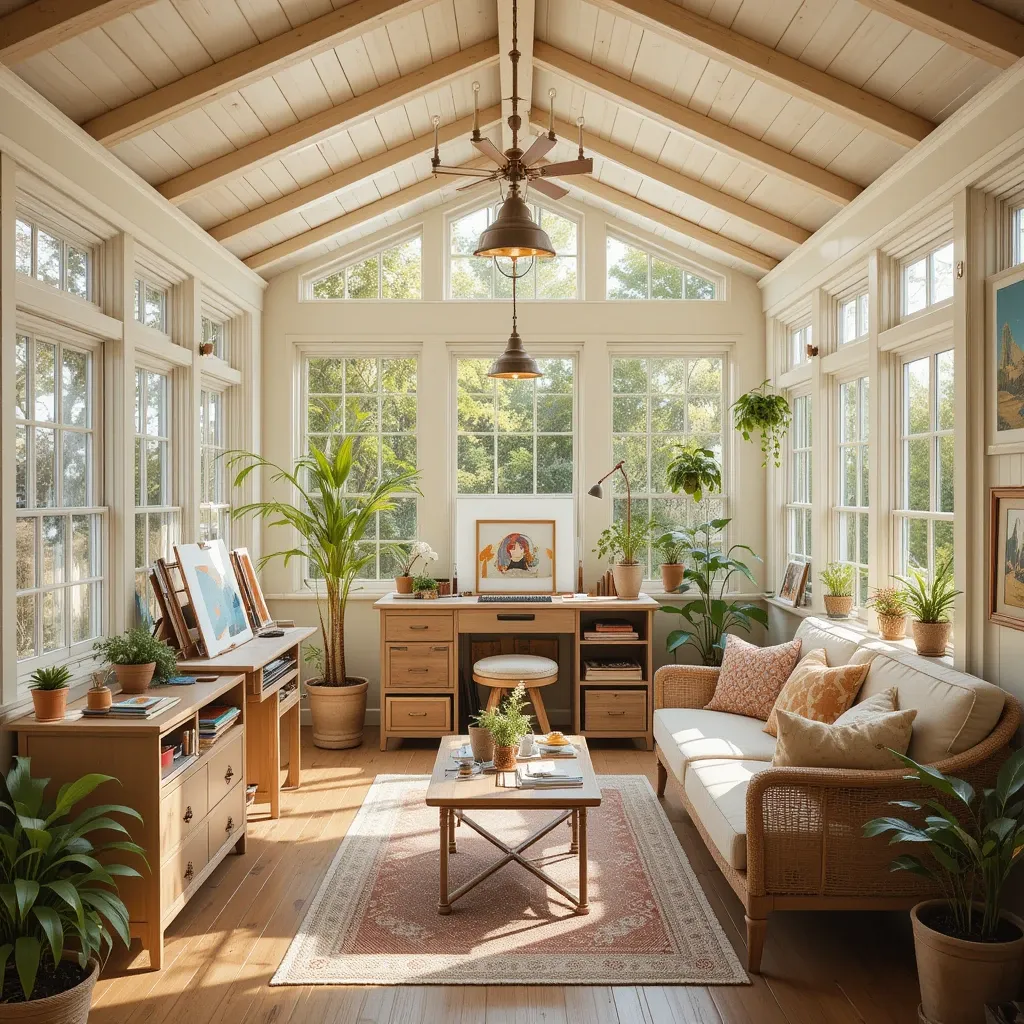 Creative Art Space Sunroom