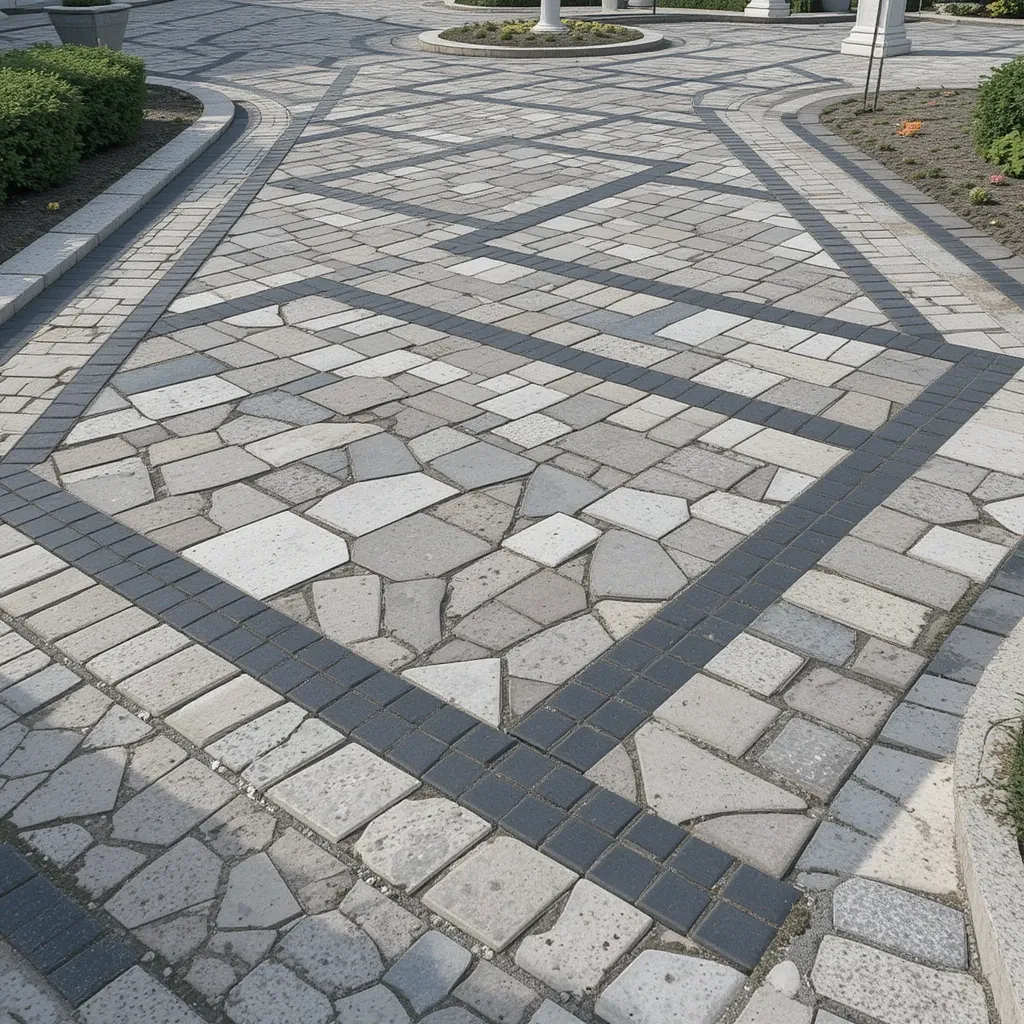 Geometric Pattern Pavers