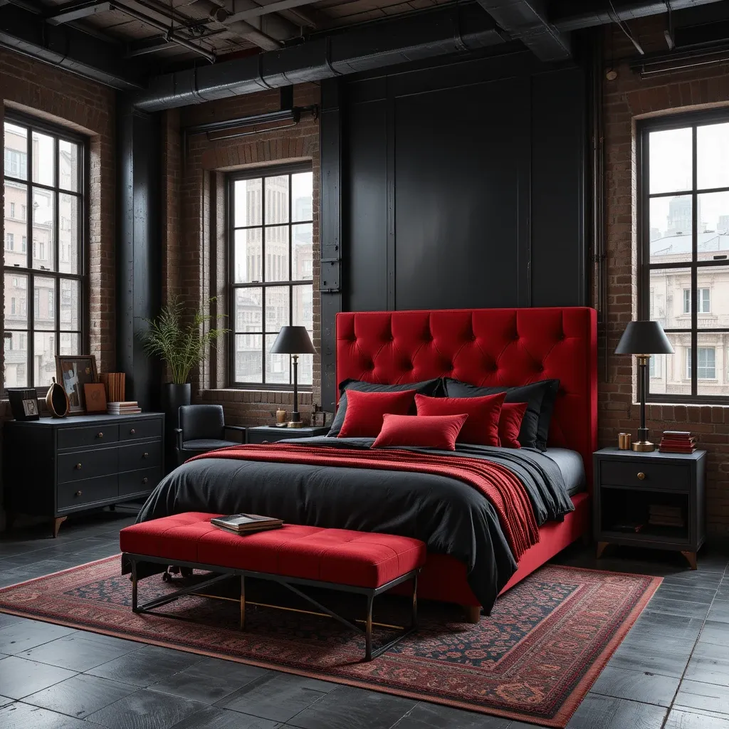 Industrial Black and Red Design