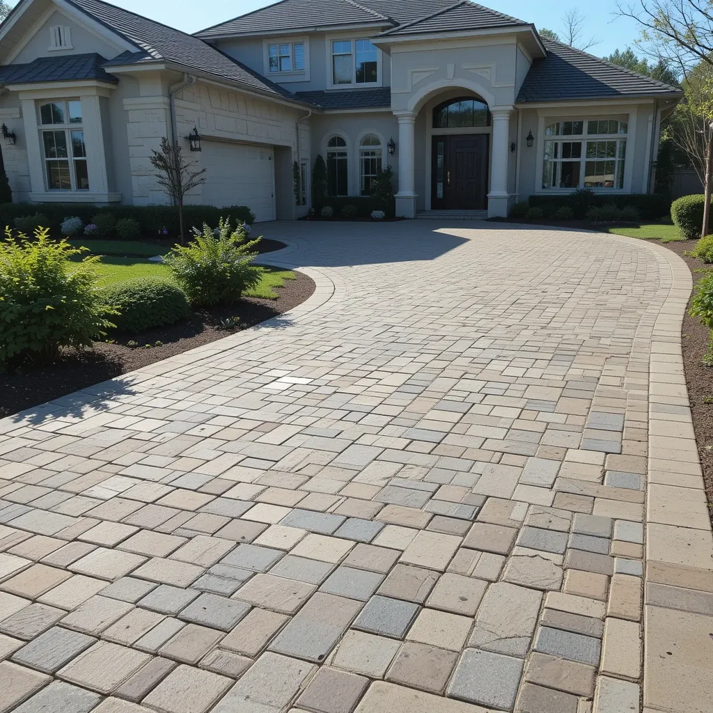 Interlocking Concrete Pavers