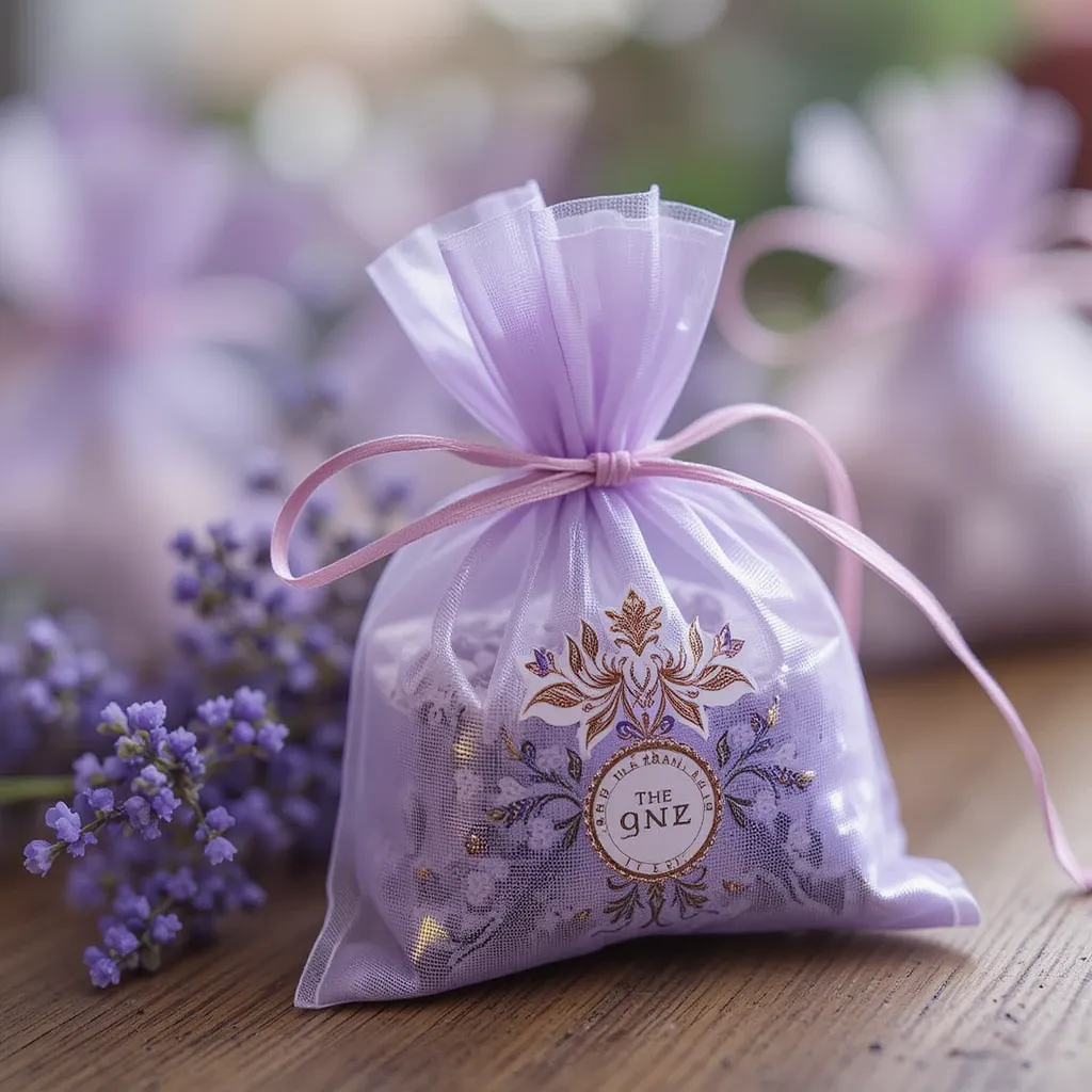 Lavender Sachet Wedding Favors