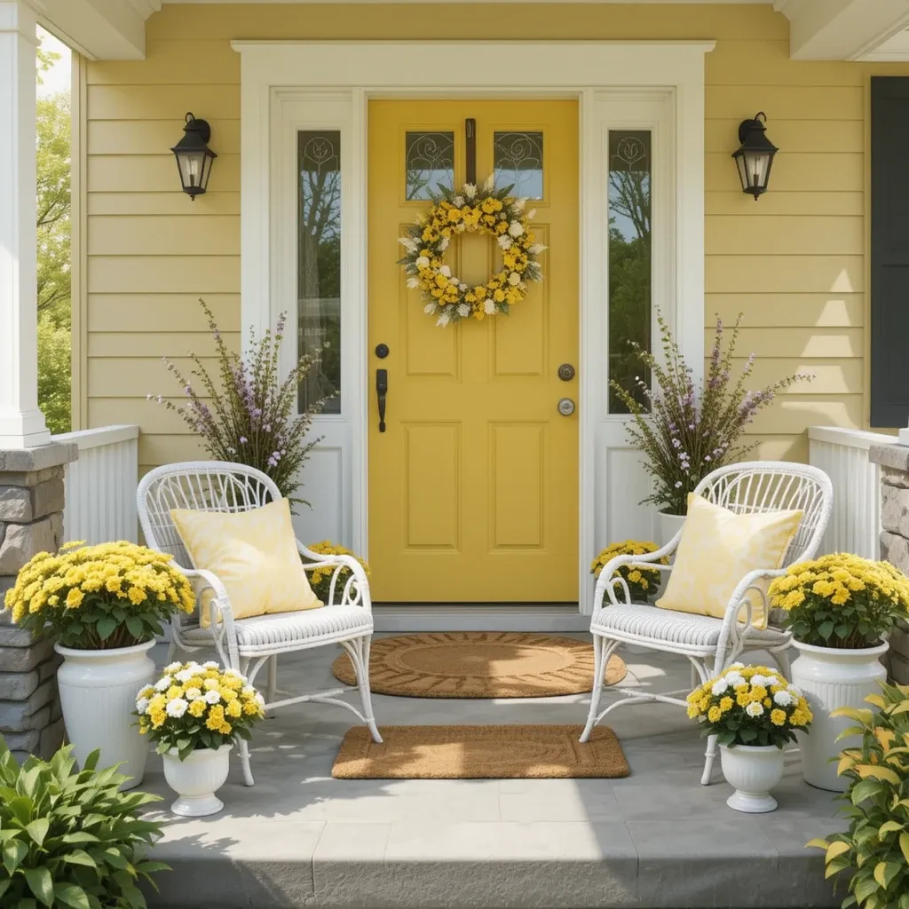 Lemon Color-Themed Decor