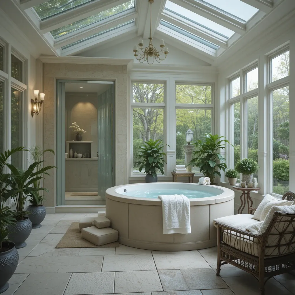 Luxe Spa Sunroom