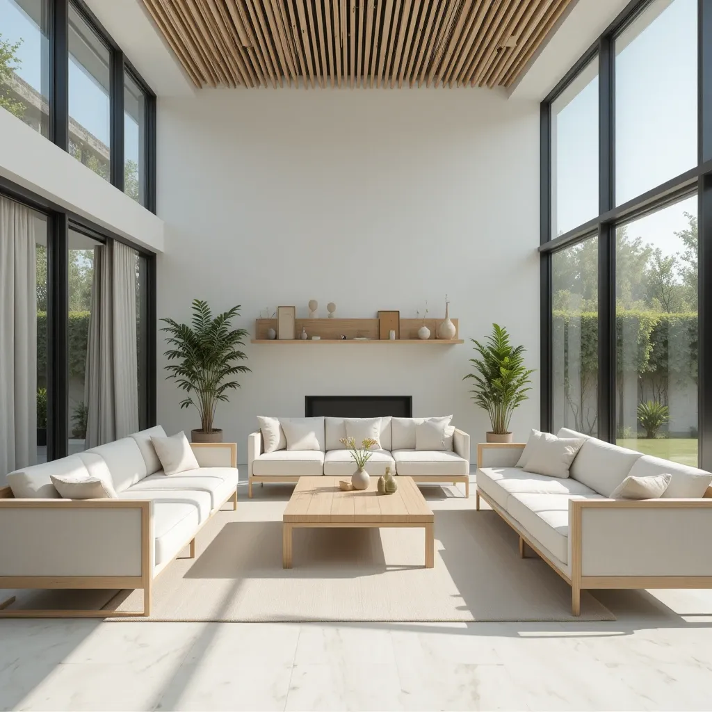 Modern Minimalist Sunroom