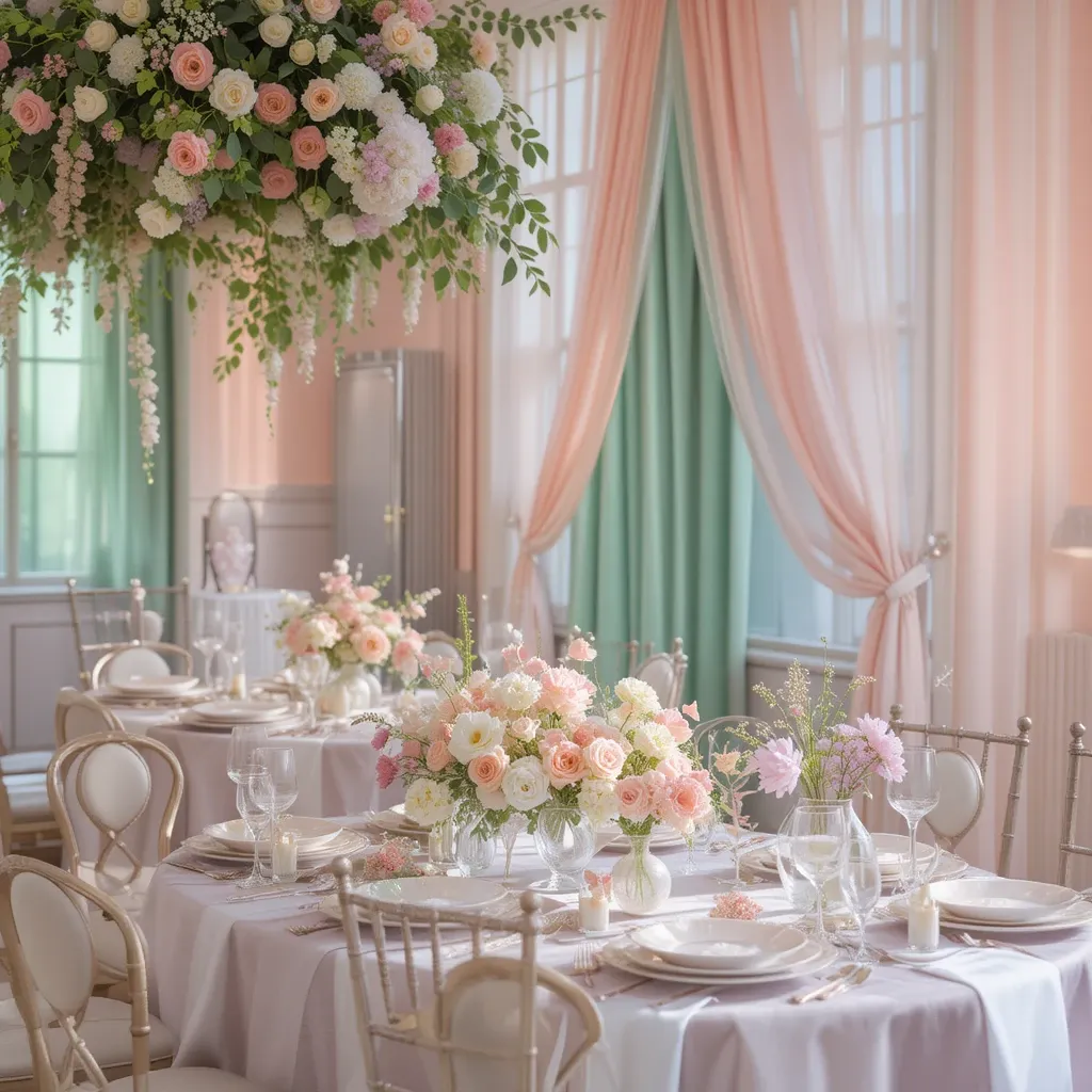 Pastel-Colored Linens