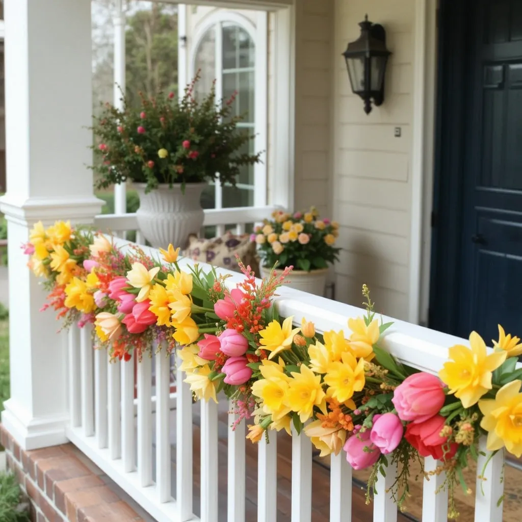 Tulip and Daffodil Garland