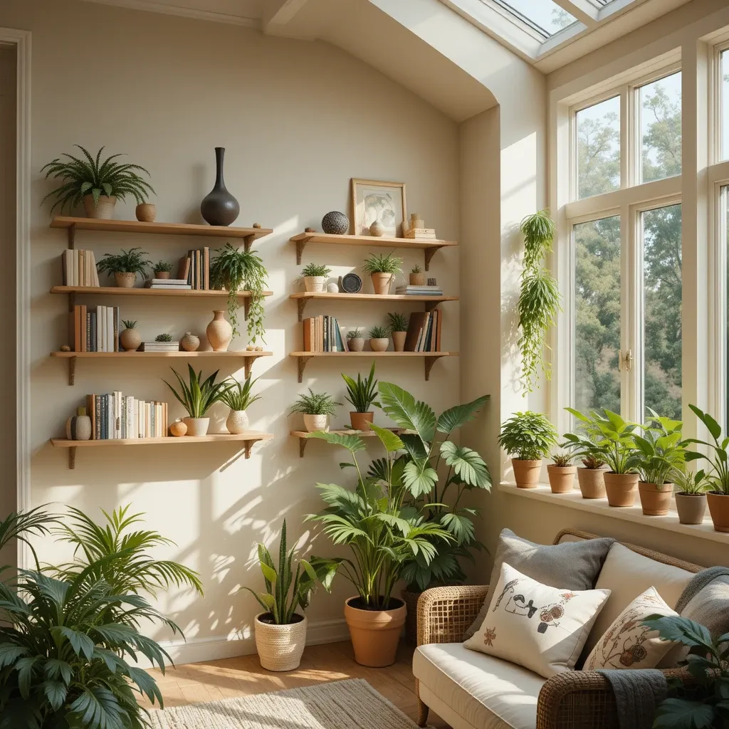 Use Floating Shelves for Display