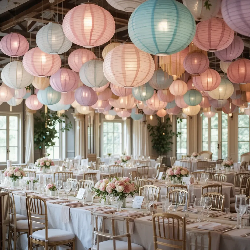 Whimsical Paper Lanterns