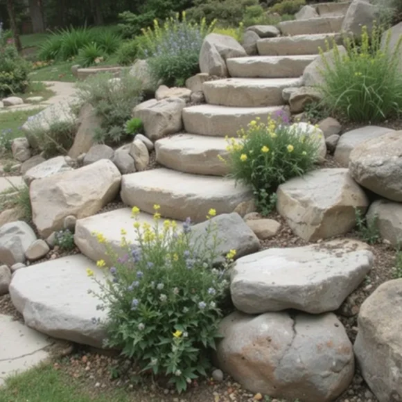 Multi-Tier Rock Garden