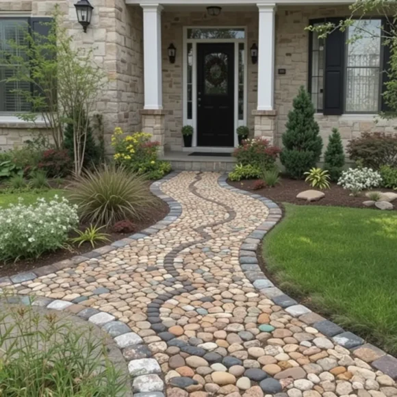 Pebble Mosaic Design