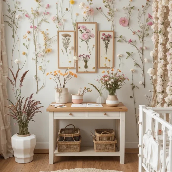 Flower Pressing Station