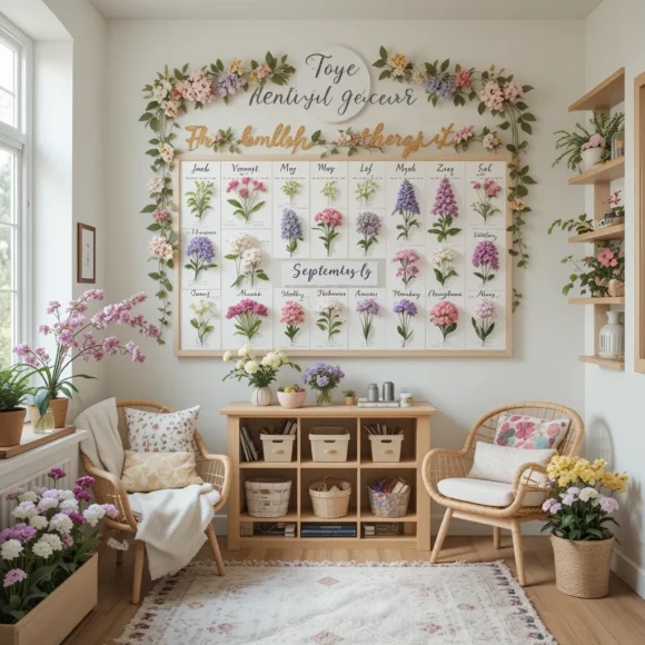 Seasonal Flower Calendar