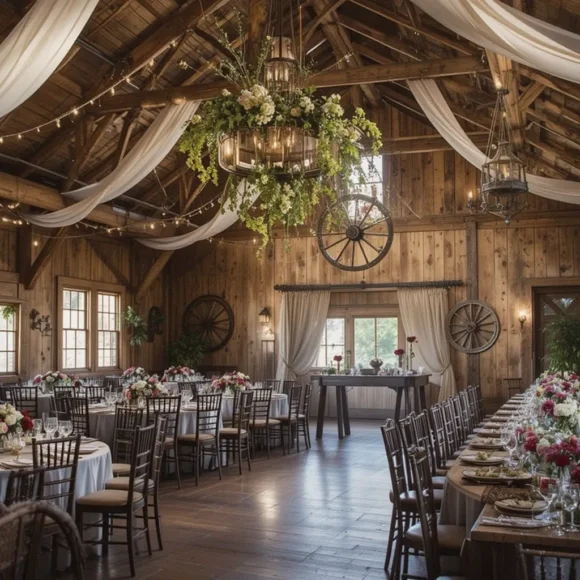 Antique Wagon Wheel Décor