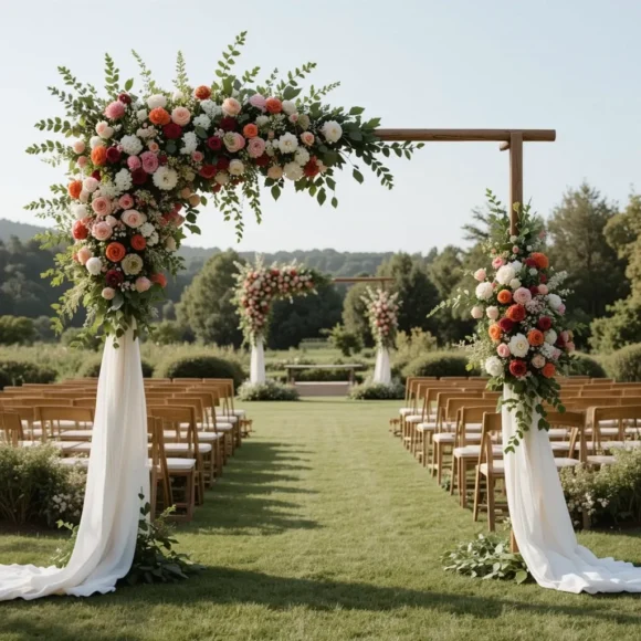 Asymmetrical Garden Arch