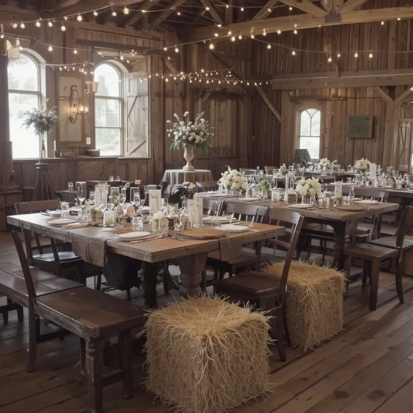 Cowboy-Style Guest Seating