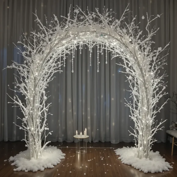 Ice White Snow Arch