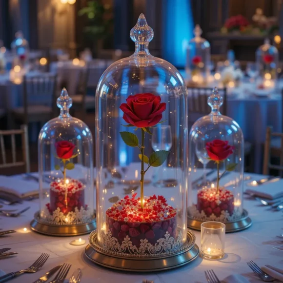Rose Dome Decor