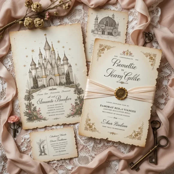 Storybook-Inspired Guest Book