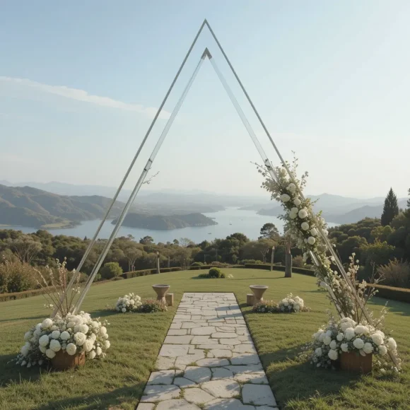 Triangle Acrylic Arch