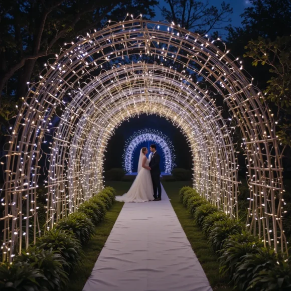 Twinkle Light Tunnels
