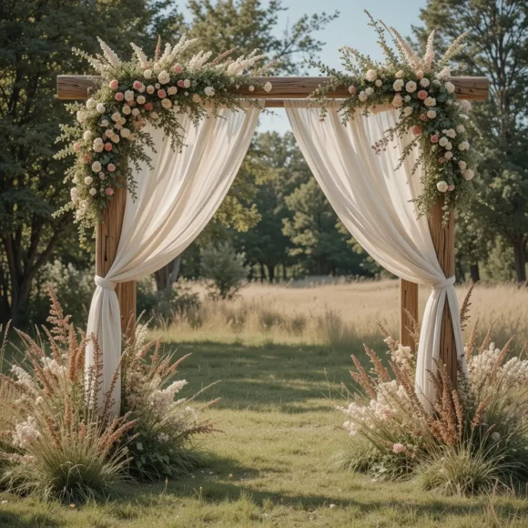Western-Style Wedding Arch