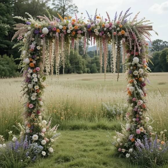 Wildflower Curtain Arch