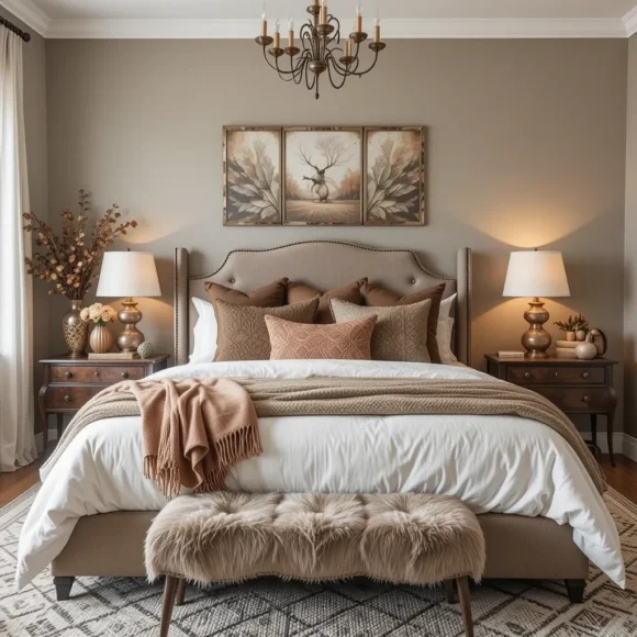 Accent With Copper Decor