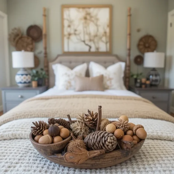 Decorate With Acorns and Pinecones