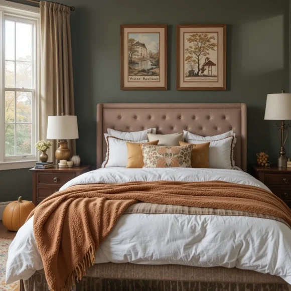 Hang Vintage Autumn Art Prints