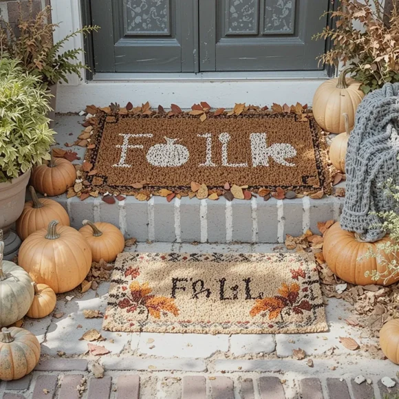 Layer Fall Doormats for Extra Style