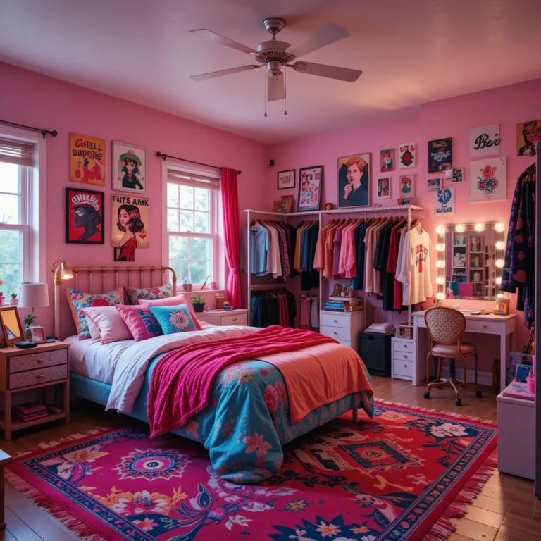 Mall Hangout-Inspired Room