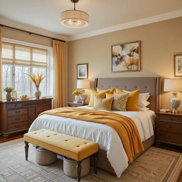 Mix in Mustard Yellow Accents