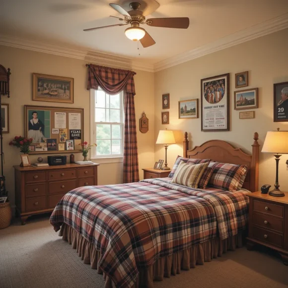 Preppy Plaid Room
