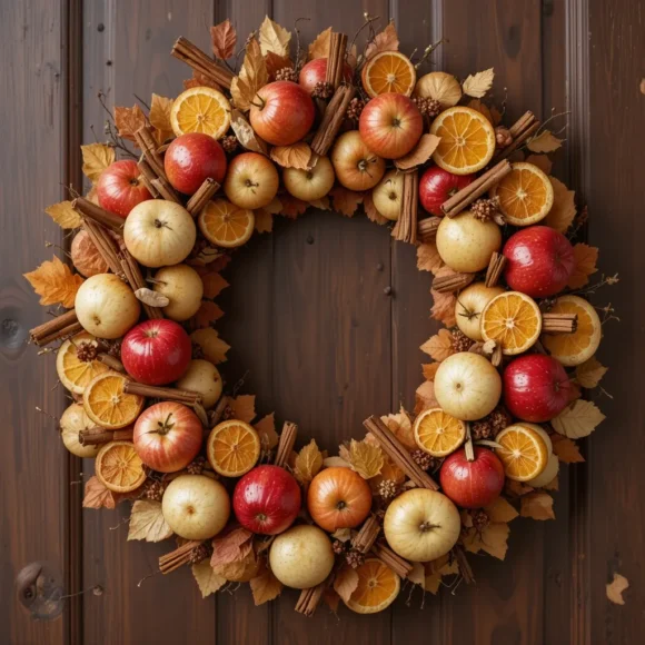 Apple and Cinnamon Stick Charm