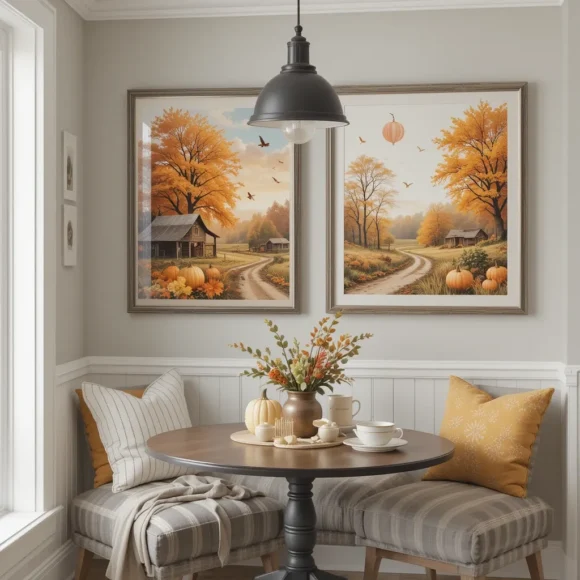 Autumn Art Prints for Kitchen Nook