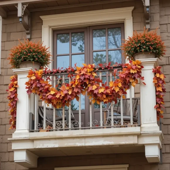 Fall Balcony Decorating Ideas