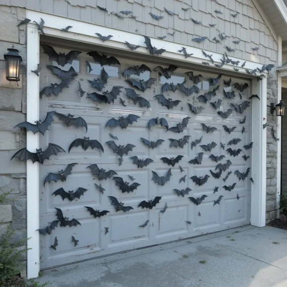 Bat Swarm Wall